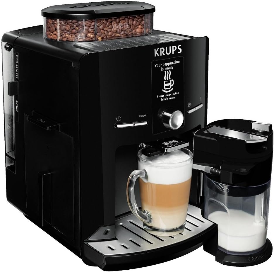KRUPS Latt'Espress EA8298 Kaffeevollautomat – Schwarz