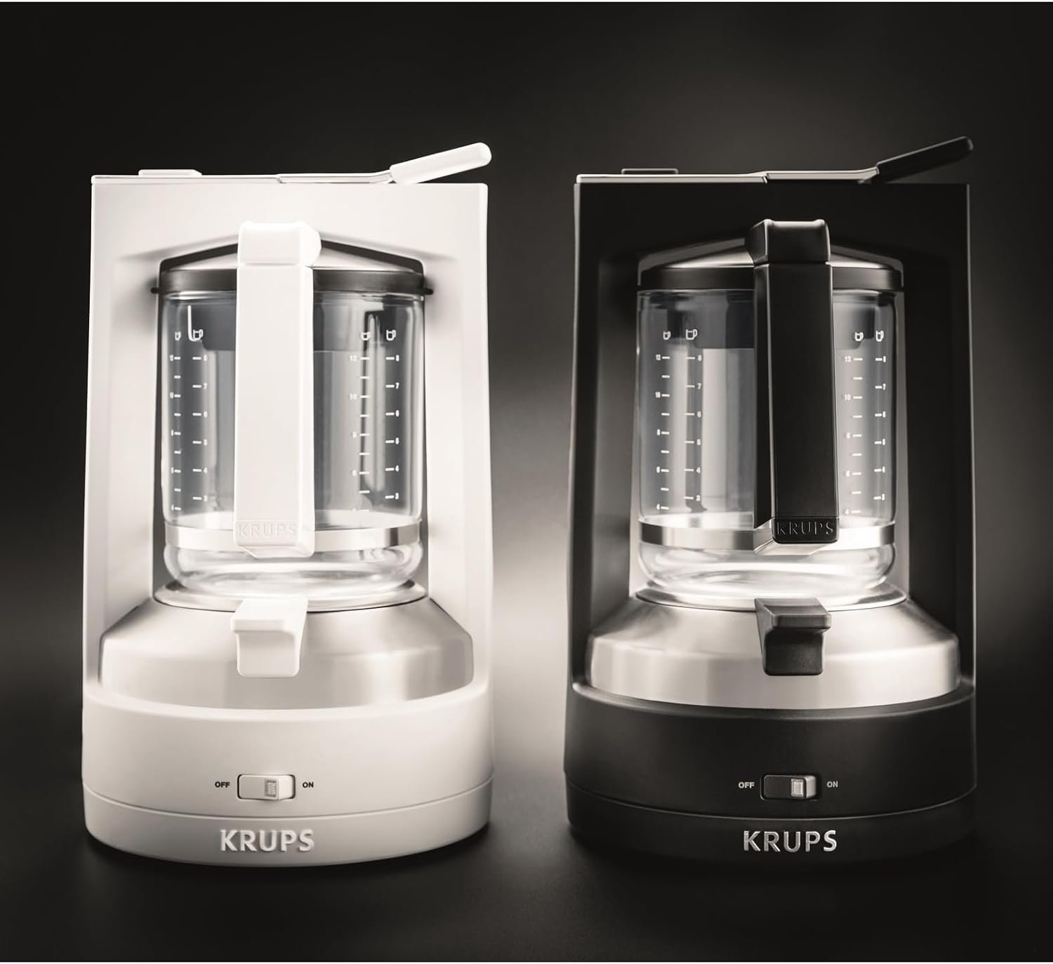 KRUPS T8 KM4682 Filterkaffeemaschine – 1 L, Weiß
