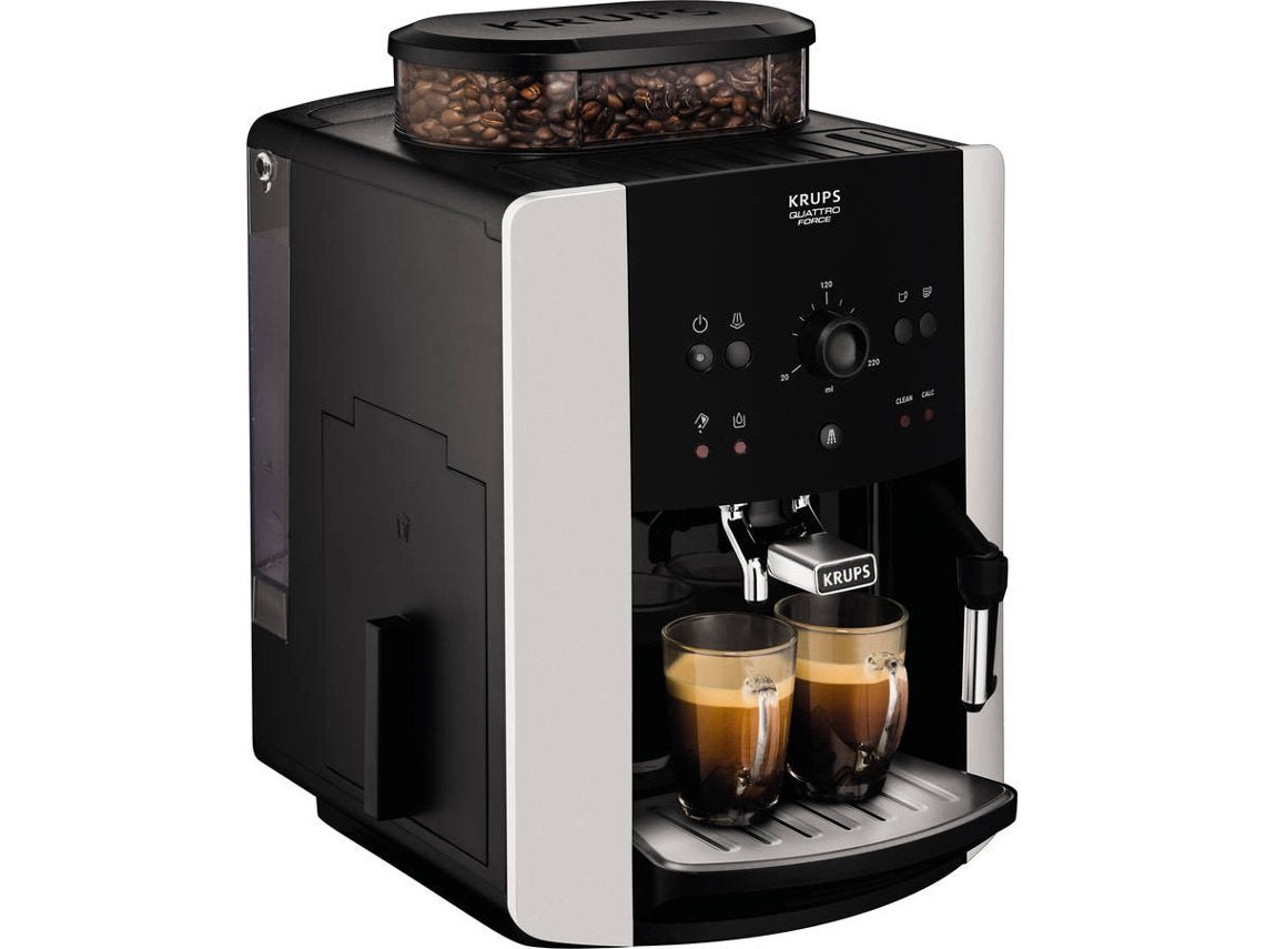 KRUPS Arabica Picto Quattro Force EA811010 Kaffeevollautomat – Schwarz